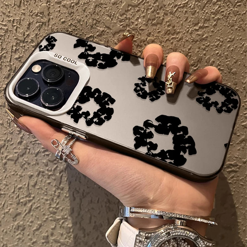 Denim Texture iPhone Case - Vintage Fabric Style Shockproof Cover