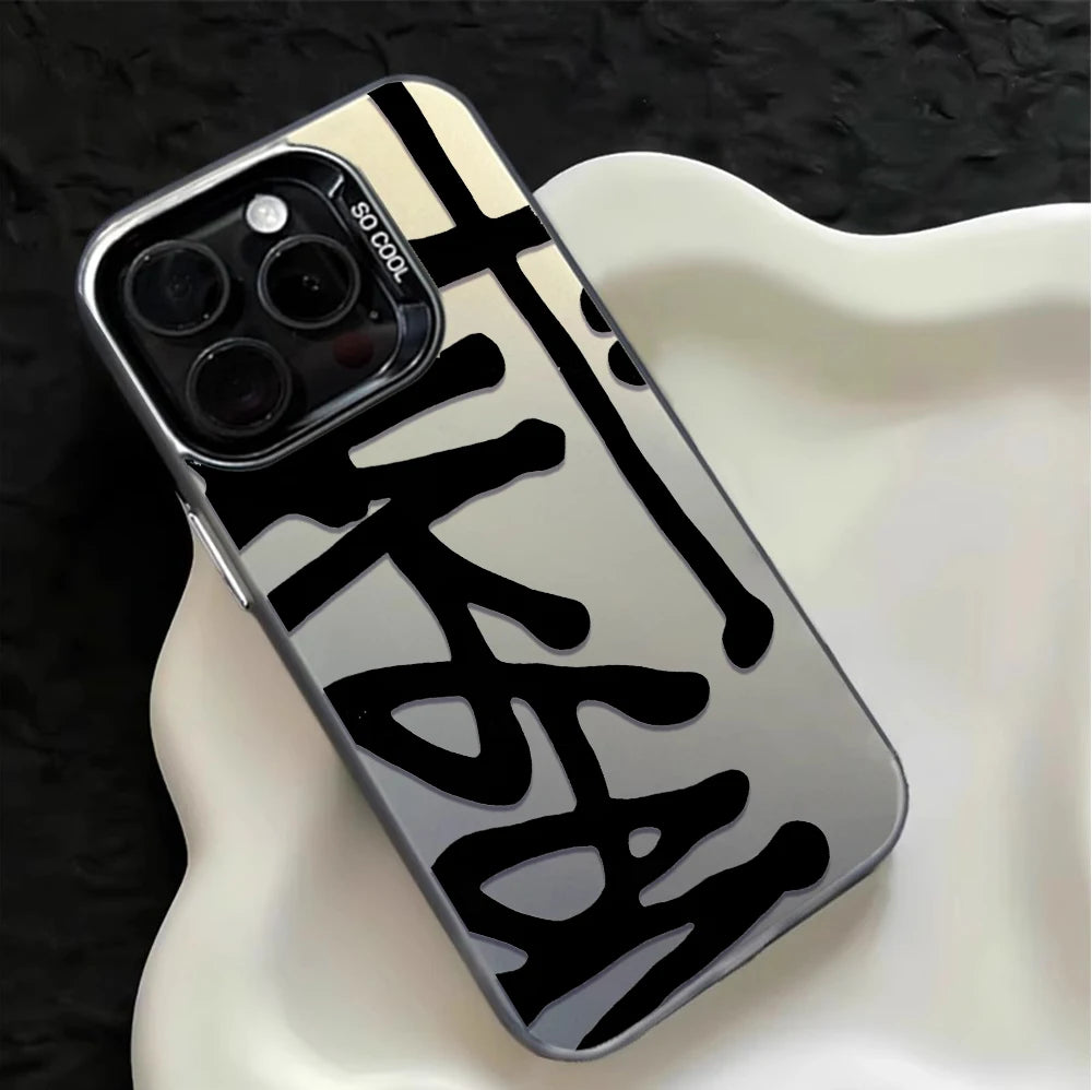 Creative Stylish iPhone Case - Trendy Protective Cover