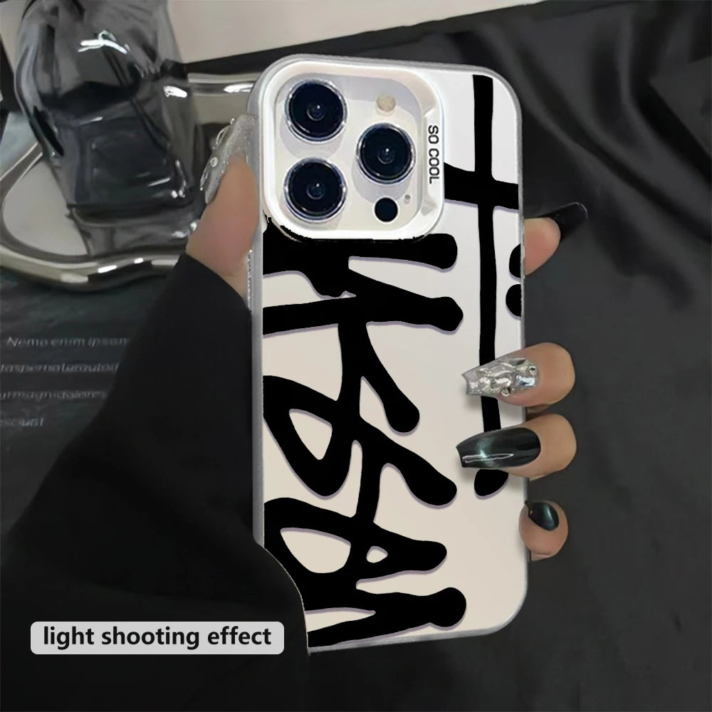 Creative Stylish iPhone Case - Trendy Protective Cover