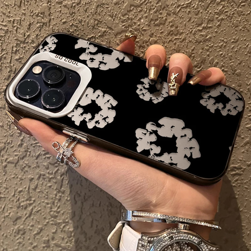 Denim Texture iPhone Case - Vintage Fabric Style Shockproof Cover